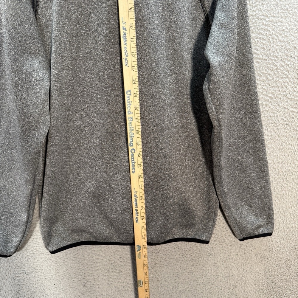 Las Vegas Raiders Sweatshirt Adult Small Gray 1/2 Zip Pullover NFL Football Mens - Picture 4 of 9